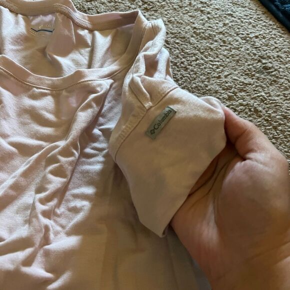 Columbia dusty rose tee small - Picture 6 of 7